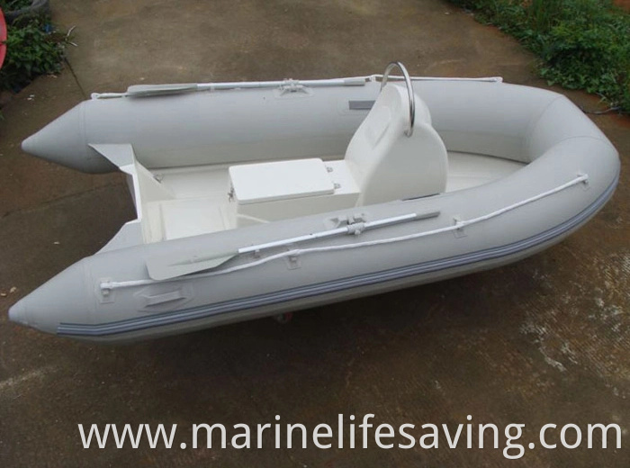 Fiberglass and PVC Semi Rigid Inflatable Speed Boat